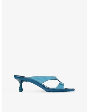Jimmy Choo Jelly Drop 50 Jelly Sandals - Blue
