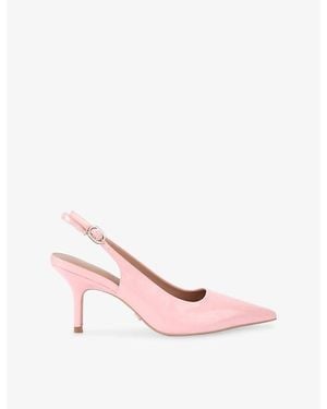 Carvela Kurt Geiger Spirit Faux-Leather Courts - Pink