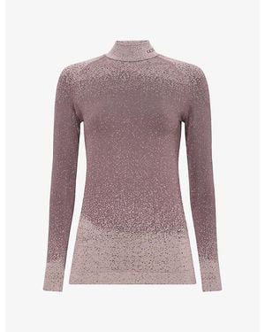 FALKE Maximum Warm Thermal Long-Sleeve Top - Purple