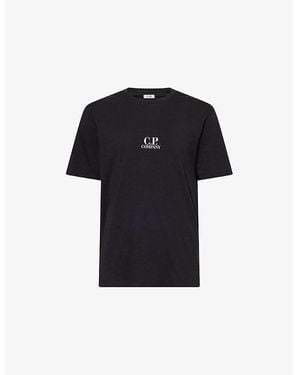 C.P. Company Graphic-Print Relaxed-Fit Cotton T-Shirt - Black