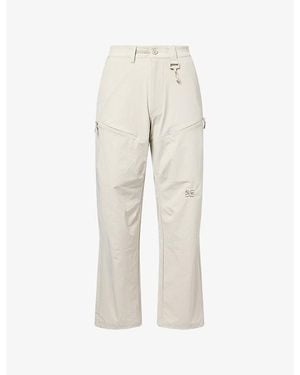 Reese Cooper Reyes Relaxed-Fit Soft-Shell Trousers - Natural