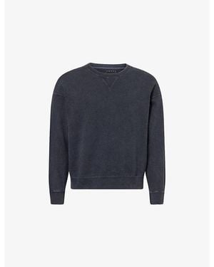 Visvim Jumbo Relaxed-Fit Cotton Sweathirt - Blue