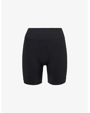 WE Are Tala Sculpt Seamless High-Rise Stretch-Recycled Polyamide And Polyester Shorts - Black