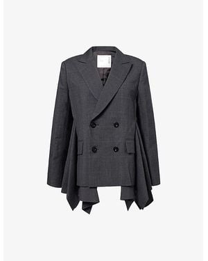 【関税込み】sacai PINSTRIPE BLAZER BLAZER LOW - スニーカーショップSKIT BLAZER LOW / SACAI