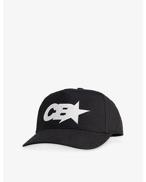Cole Buxton Star Racing Embroidered Cotton Cap - Black