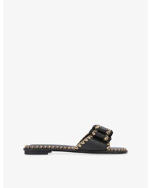 KG by Kurt Geiger Robbie Slim Woven Sandals - Multicolour