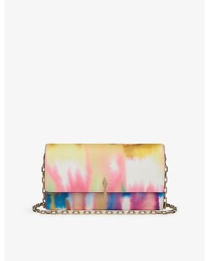 Christian Louboutin Bettina Leather Wallet-On-Chain - Pink