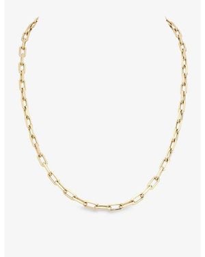 Cartier Santos De Medium 18Ct- Chain Necklace - Metallic