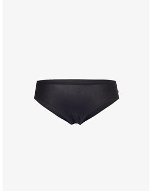 Chantelle Seamless Stretch Brazilian Briefs - Black