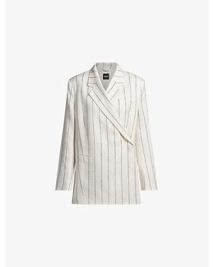 BOSS Business Clothing Jackets Jac - White