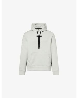 On Shoes Focus Tech Cott-Blend Hoodie - White