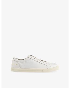 Common Projects Premium Skate Leather Sneakers - White