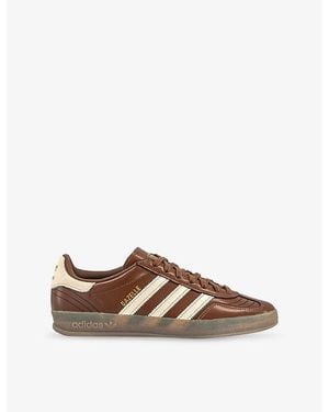 adidas gazelle silver green womens Adidas Gazelle Spikeless Golf Shoes - Brown main image 1