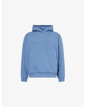 lululemon Steady State Relaxed-Fit Cotton-Blend Hoody - Blue