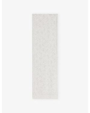 Zadig & Voltaire Demi Pointelle Wool And Cashmere-Blend Scarf - White