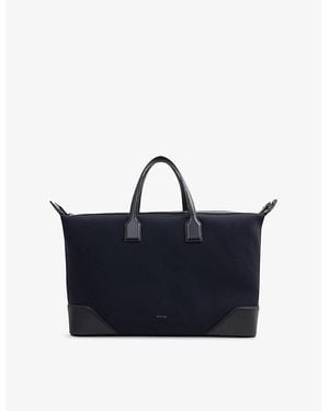 Reiss Elliot Nylon Holdall - Blue