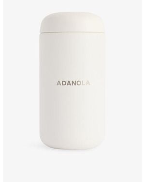 ADANOLA Logo-Print Stainless-Steel Flask 400Ml - White