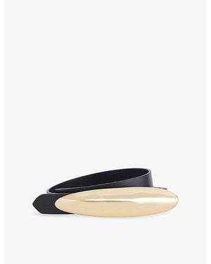 Amanu A Congo Leather Belt - Black