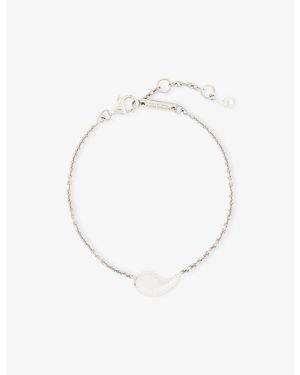 Bottega Veneta Drop Sterling Bracelet - White