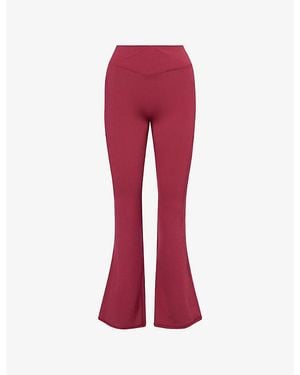BO+TEE Flared High-Rise Leggings