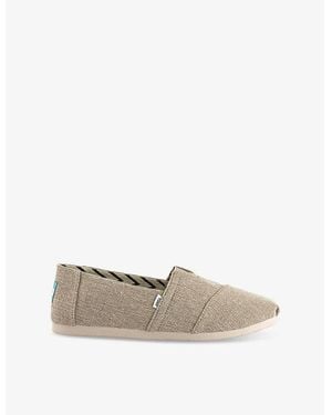 TOMS Alpargata Canvas Espadrilles - Natural