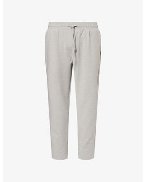 Arne Smart Casual Tapered-Leg Woven Jogging Bottoms - Grey