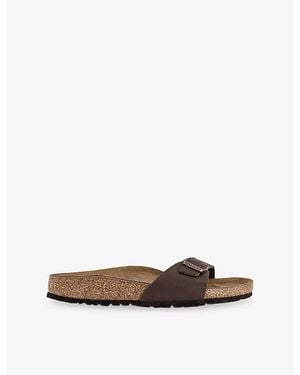 Birkenstock Madrid Leather Sandals - Brown