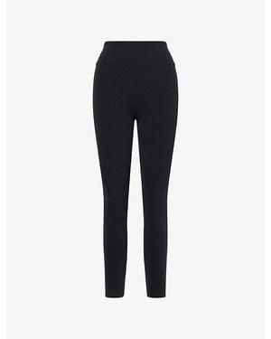 BO+TEE Thermal Base-Layer Stretch-Rib Legging - Blue