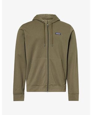 Patagonia Daily Full-Zip Cotton Hoody - Green