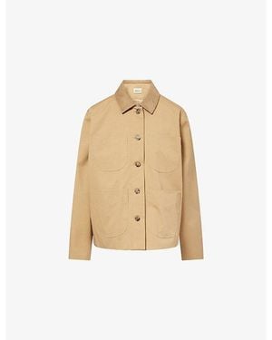 KHAITE Wyatt Jacket - Natural