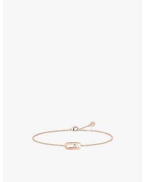 Messika Cares 18Ct And 0.01Ct Diamond Bracelet - White
