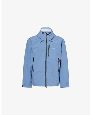 FINISTERRE Stormbird Logo-Print Shell Jacket - Blue