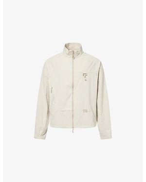 Reese Cooper Reyes Stand-Collar Soft-Shell Jacket - White