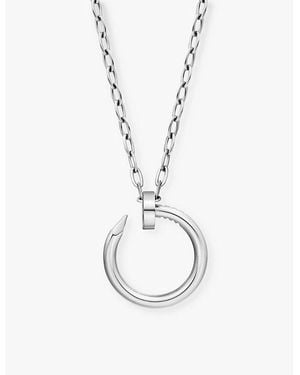 Cartier Juste Un Clou 18Ct- Pendant Necklace - Metallic