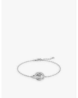 Cartier Love 18Ct- And 0.30Ct Diamond Bracelet - White