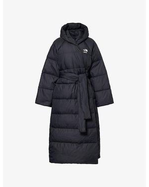 The North Face X Skims Nuptse Maxi Down Parka Jacket - Blue