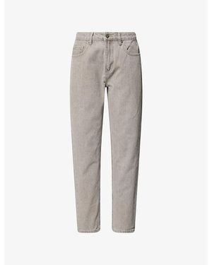 Raith Marco Slim-Straight Denim Jeans - Grey
