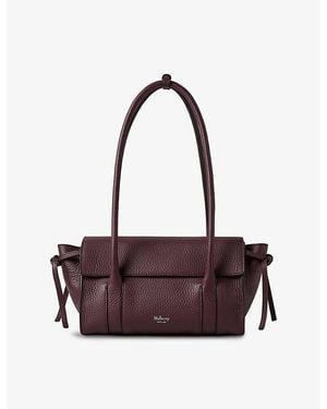Mulberry Mini Soft Bayswater Leather Tote Bag - Purple