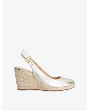 Dune Capable Leather Wedges - White