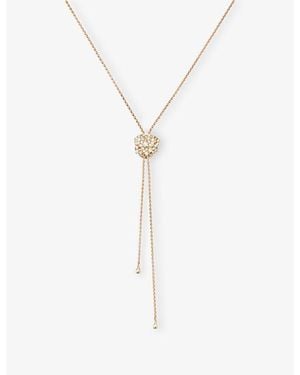 Piaget Rose Sky 18Ct Rose- And 0.72Ct Diamond Pendant Drop Necklace - White