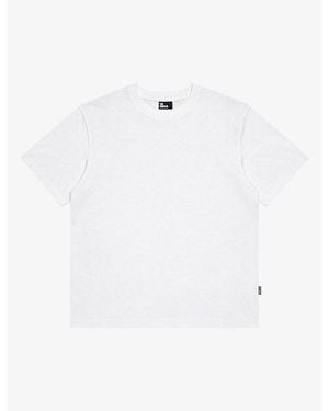 The Kooples Crewneck Brand-Label Cotton T-Shirt - White