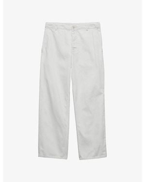 Prada Regular Bleached Denim Jeans - White