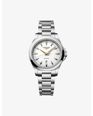 Longines Conquest Stainless-Steel Quartz Watch 30Mm - Metallic