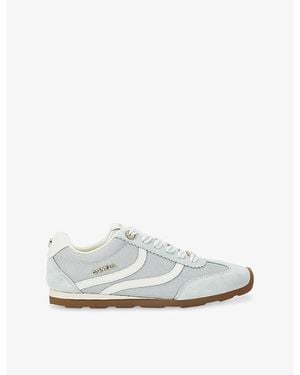 Carvela Kurt Geiger Florence Suede Trainers - White