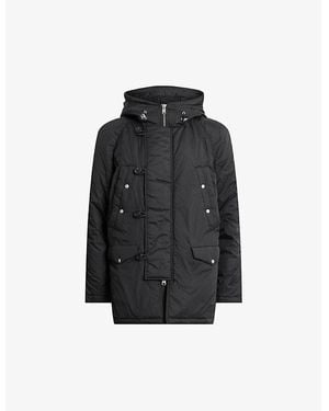 AllSaints Navstar Padded Shell Coat - Black