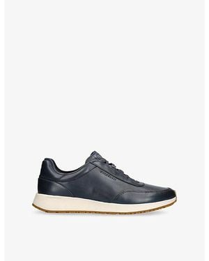 Cole Haan Leather Grandprø Luxe Mile Trainers - Blue