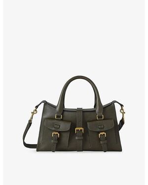Mulberry Small Roxanne Leather Top-Handle Bag - Black