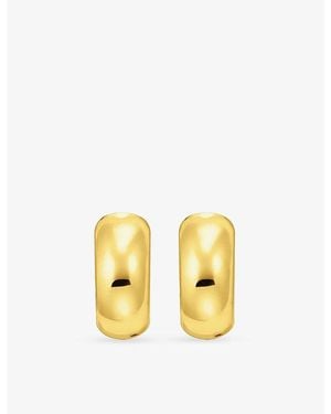Thomas Sabo Chunky 18Ct-Plated Sterling Mini Hoops - Yellow