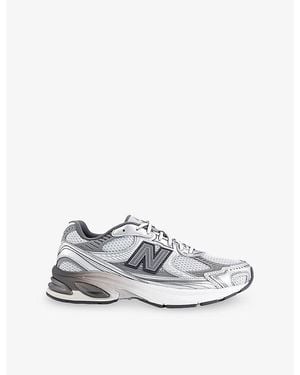 New Balance 2010 Mesh And Faux-Leather Trainers - White