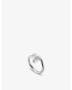 Cartier Juste Un Clou 18Ct- And 0.13Ct Diamond Ring - White